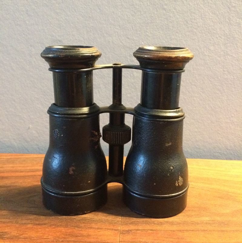 Paire de jumelles ancienne vintage le jockey club paris - Collection