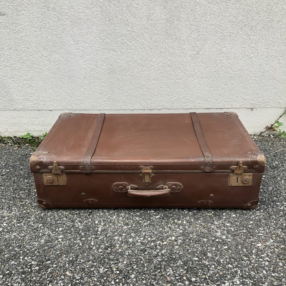 Saladier en verre vintage - Ma valise en carton