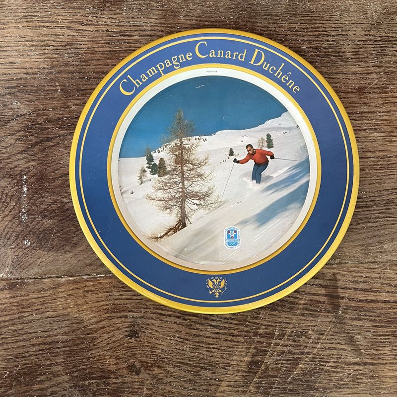 CADRE Faïence Villeroy & Boch des JEUX OLYMPIQUES de 1968 à GRENOBLE JO 68